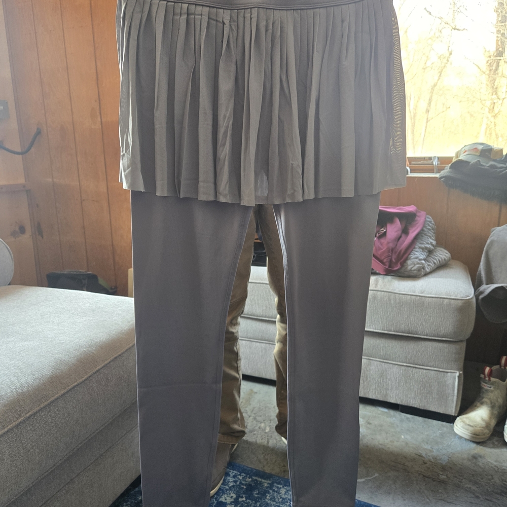 Tail Gray Athletic Top with Subtle Logo
